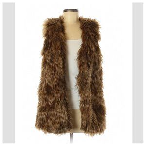 SHOW ME YOUR MUMU Luis Faux Fur Vest